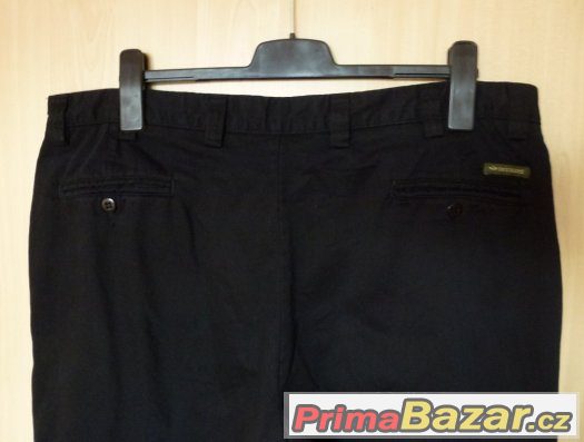 KVALITNÍ PÁNSKÉ ČERNÉ KALHOTY zn. DOCKERS vel. 40/30 XXL – fotografie 3