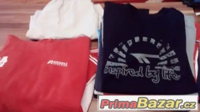 Pánská trička, mikina a kraťasy vel. XL, L