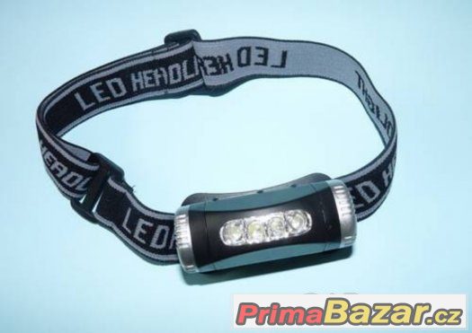 Čelní svítilna LED - 5 funkcí  04002611 – fotografie 1
