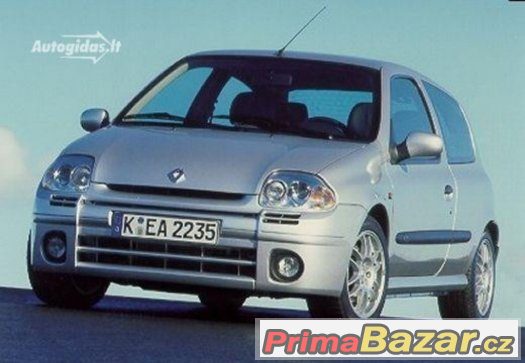 Koupím díly na Renault Clio 2.0 16V sport – fotografie 1