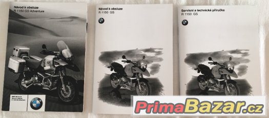 BMW R 1150 GS / Adventure manuál + servisní kniha nová – fotografie 1