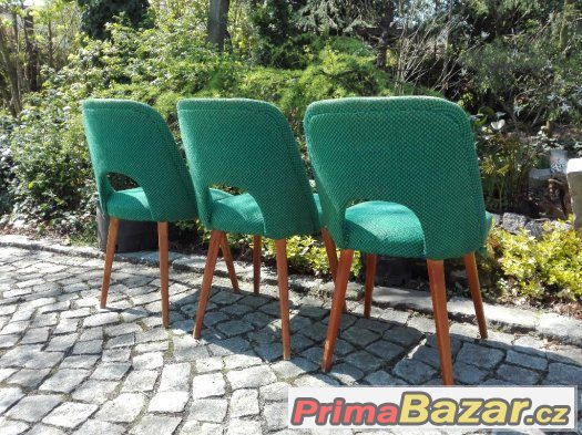 Retro židle / 3x brusel / design Oswald Haerdtl – fotografie 5