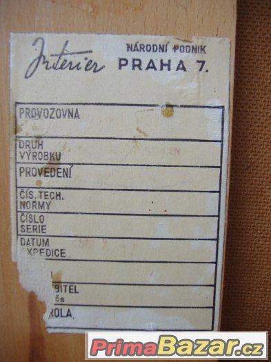 RETRO konferenční stolek / 60. léta / opaxit / Brusel – fotografie 5
