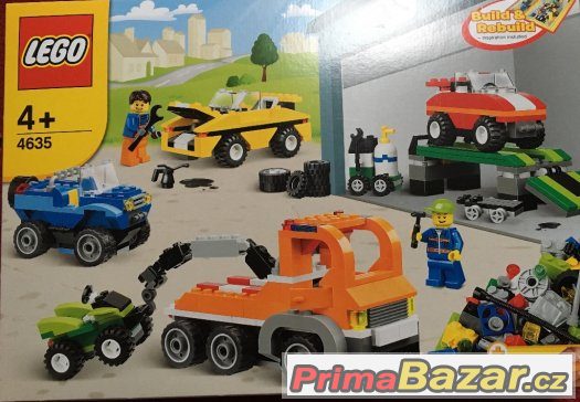 LEGO 4635 auta, servis, city, město, doprava – fotografie 1