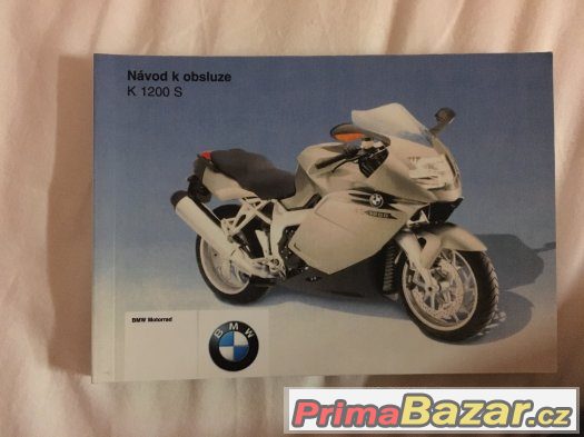 BMW K 1200 S manuál + servisní kniha. – fotografie 1