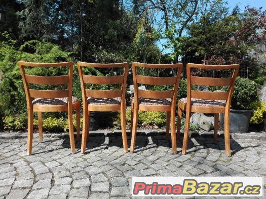 Retro židle / Thonet / 40. - 50. léta / Ton – fotografie 3