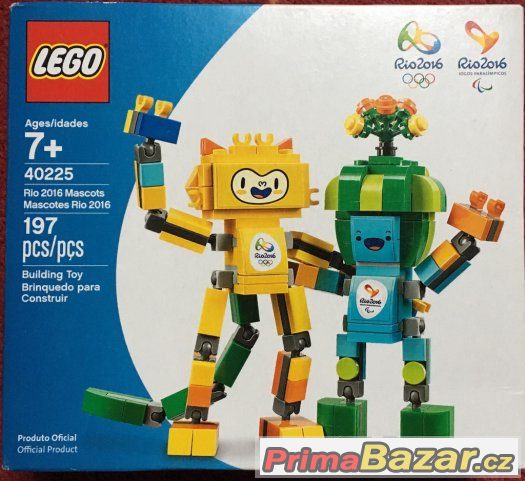Lego 40225 Rio maskoti, rarita, city, limited – fotografie 1