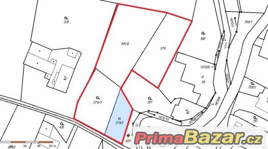 Pozemek Nová Červená Voda 4119m2 – fotografie 4