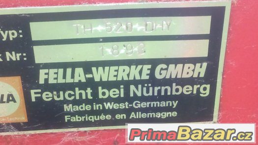 Prodám obraceč sena fella TH 520 DHY Hydro – fotografie 4