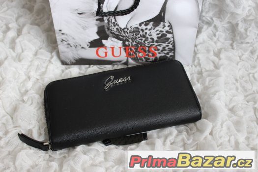 Guess peněženka černá – fotografie 2