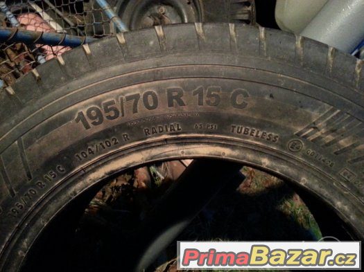 sportiva 195/70 R 15 C koupím – fotografie 2