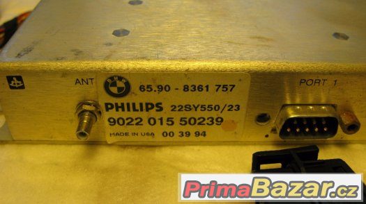 GPS MK1 jednotka+rámeček+přijímač GPS+kabeláž pro BMW E38 – fotografie 3