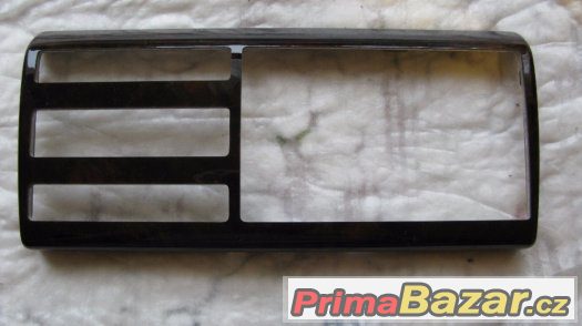 Rámeček kolem monitoru/radia BMW E38,E39-HNĚDÉ DŘEVO – fotografie 3