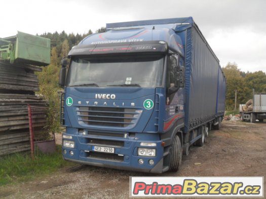 Iveco Stralis 430 + tandemový vlek Panav – fotografie 1
