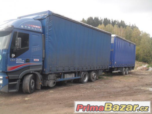 Iveco Stralis 430 + tandemový vlek Panav – fotografie 3