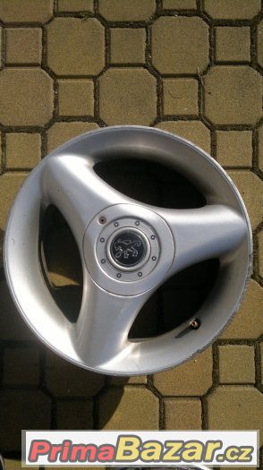 Hliníkové AL disky PEUGEOT 7,0 J15 ET16 rozteč 108 – fotografie 1