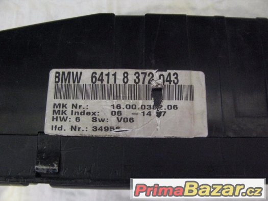 Panel digitální klimatizace/klima panel BMW E38 – fotografie 2