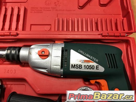 Příklepová vrtačka Meister MSB 1050E 1050 W – fotografie 2