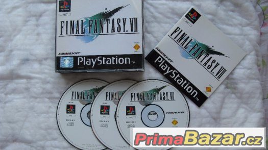 PSX Hra Final Fantasy VII 7,NĚMECKÁ VERZE-kompletní – fotografie 3