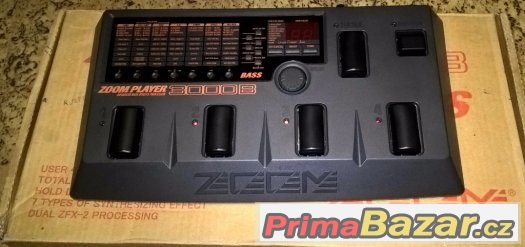 Effects pro baskytaru ZOOM Player 3000B – fotografie 2