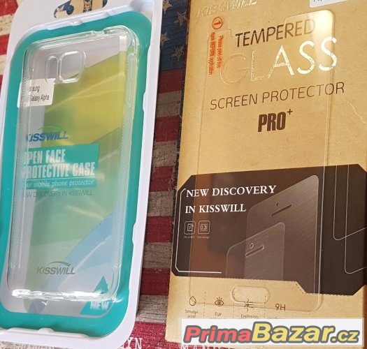 Samsung Alpha - SADA Pouzdro+Tvrzené Ochranné Sklo – fotografie 2