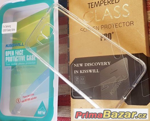 Samsung Alpha - SADA Pouzdro+Tvrzené Ochranné Sklo – fotografie 3