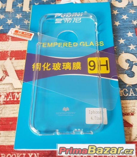 Apple iPhone 6 (4.7")  SADA Sklo + Pouzdro silikon TPU – fotografie 4