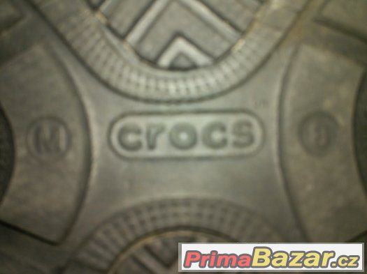 Prodám černé pánské CROCS, vel. M8 – fotografie 3