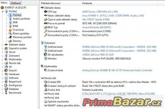 AMD Duron 1300 MHz Morgan DHD1300AMT1B sc.462 FUNKČNÍ – fotografie 4