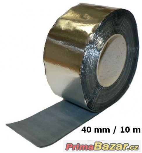 Butylová samolepící páska 40mm x 10m SOUDABAND BUTYL-ALU – fotografie 1