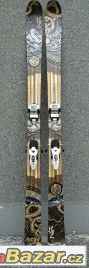 Freeride lyže K2 KungFujas 189cm + Marker Jester - jako nové – fotografie 1