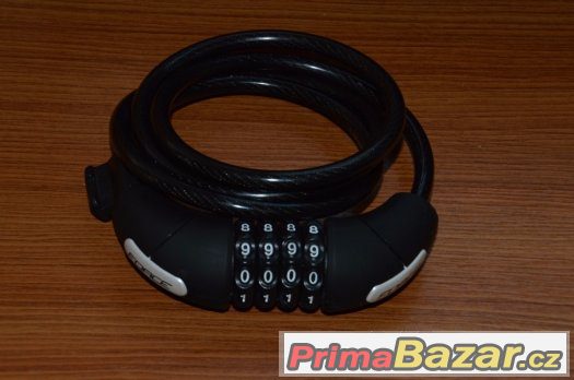 zámek Force spir.120cm8mm4kód+držák – fotografie 1