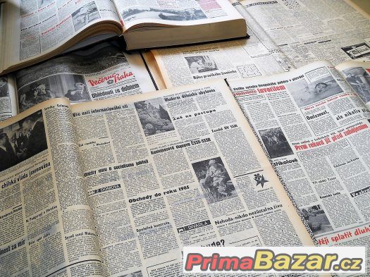 Archivované noviny – fotografie 1