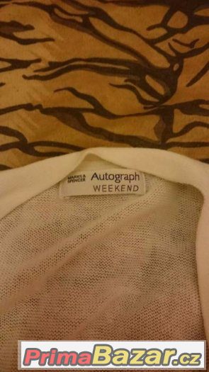Bílý svetr vel. M – fotografie 1
