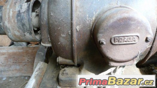 PRAGA,historický stabilní elektromotor – fotografie 2