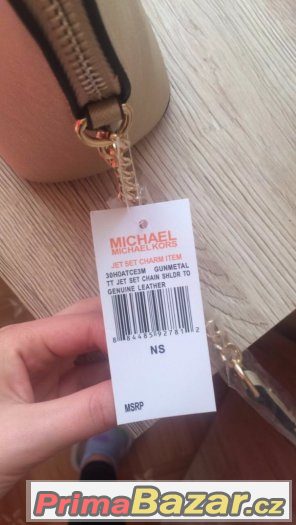 crossbody kabelka michael kors zlata – fotografie 2