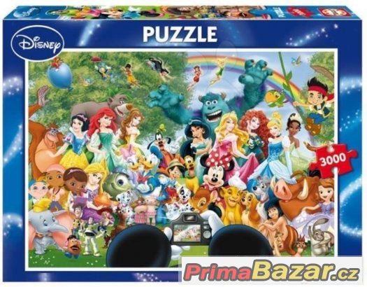 Puzzle Úžasný svět Disney II - puzzle 1000 dílků – fotografie 1