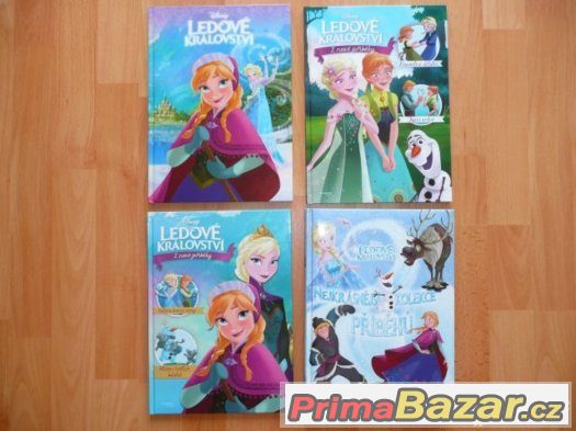 Knížka knížky Ledové království FROZEN-top stav – fotografie 1