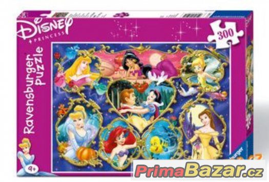 Puzzle Ariel,Zvonilka,Popelka,Sněhurka,Bella 300d – fotografie 1