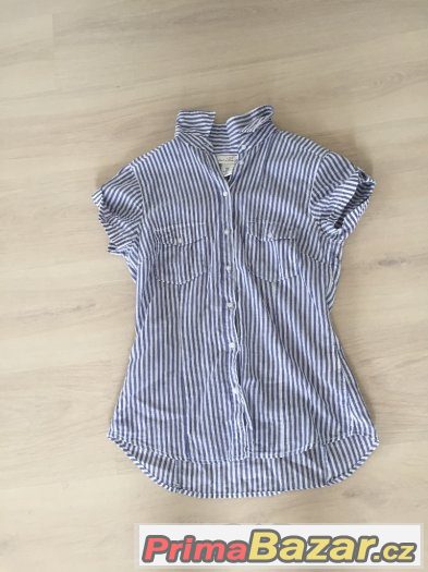Dámská lněná košile H&M vel. 36 – fotografie 1