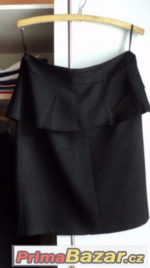 Černá peplum sukne Orsay – fotografie 1