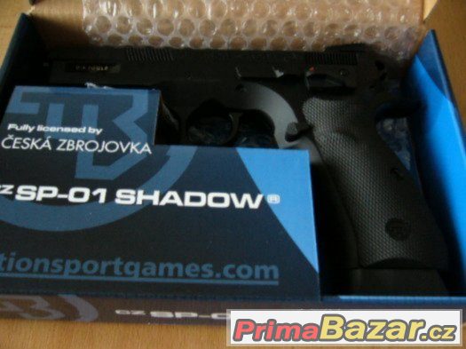 AIRSOFT manual PISTOLE CZ 75 SP-01 Shadow - NOVÁ – fotografie 3