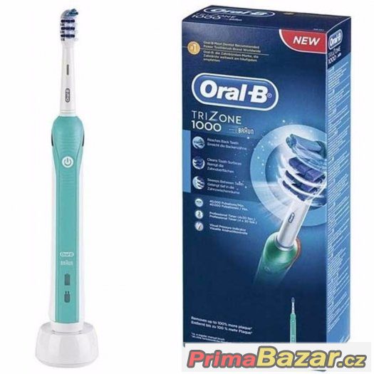 NOVÝ Oral-B TriZone 1000 D20.523 BOMBA CENA  VÍTĚZ TESTU – fotografie 2