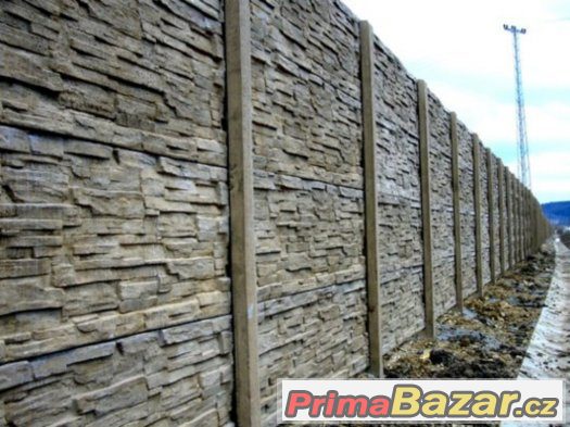 Betonový plot- betonové oplocení- betonové ploty Top ceny – fotografie 2