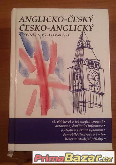 Anglicko-český Česko-anglický slovník s výslovností – fotografie 1