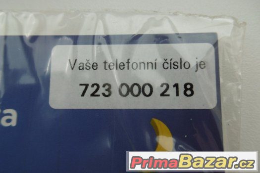 SIM O2 NEOMEZENÉ VOLÁNÍ 723-000-218 – fotografie 1
