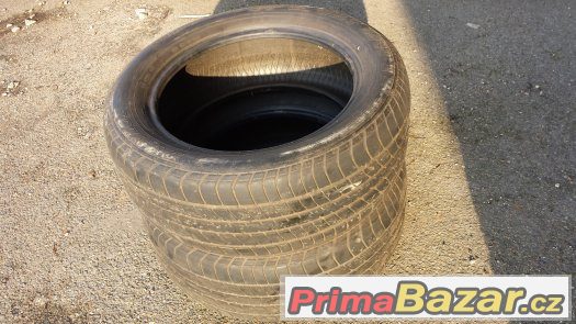 2 ks letní pneu 225/55 R17 Dunlop SP Sport 2020 cca 4-5mm – fotografie 1