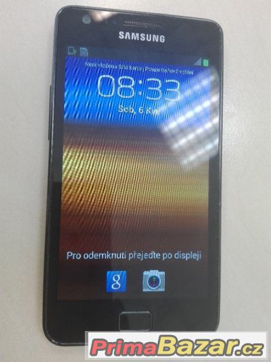 Prodám Samsung Galaxy SII, černý, použitý – fotografie 1