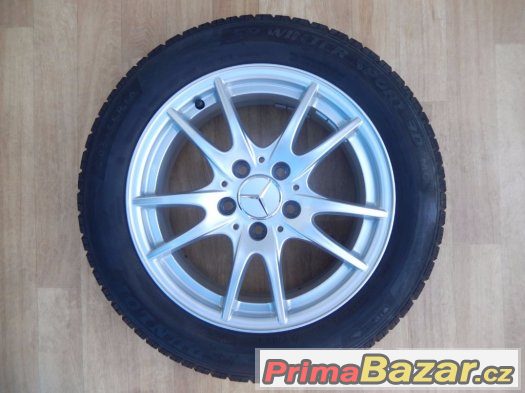 Mercedes Benz B A246 5x112 6,5x16 ET49 + 205/55/16 orig.zima – fotografie 2