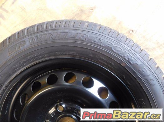 Škoda Octavia II, VW Golf V 5x112 6x15 ET47 195/65/15 zima – fotografie 5